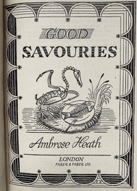 Image 2 of Good Savouries by Ambrose Heath