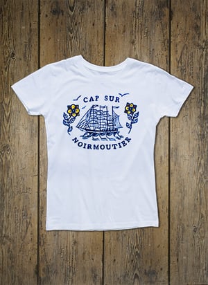 Maillot de marin " cap sur Noirmoutier © " - Femme