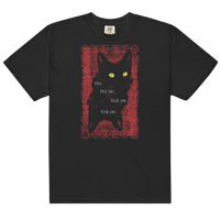 Image 2 of Black Cat Energy Comfort Colors Tee