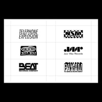 Image 2 of RECORD LABEL LOGOS BY MASALA NOIR