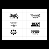 Image 3 of RECORD LABEL LOGOS BY MASALA NOIR