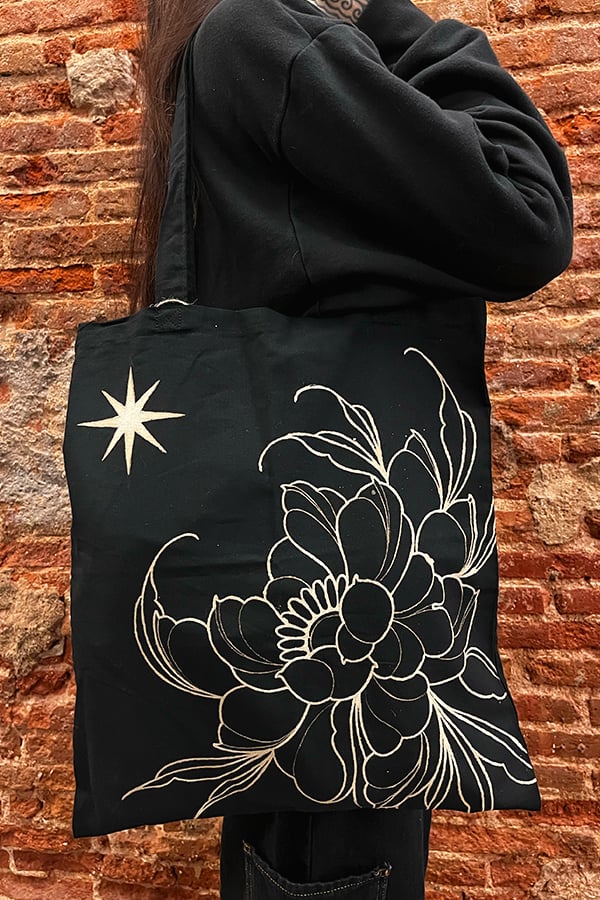 TOTE BAG MARTA TATTOO - proyecto eclipse