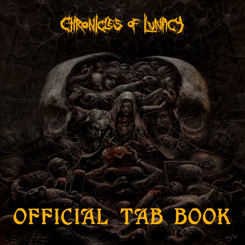 Image of CHRONICLES OF LUNACY - OFFICIAL TAB BOOK (download)