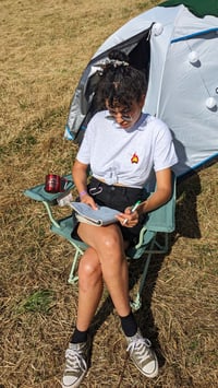 Image 3 of Collection Camping - tshirt feu de camp 🏕️