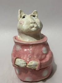 Image 3 of Clay: Polk A Dot Cat