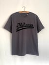 Camiseta “BASEBALL” - Organic cotton - Gris antracita 