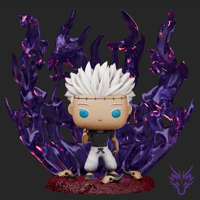 Image 1 of YUTA (GOJO) UNLIMITED VOID JUJUTSU KAISEN CUSTOM FUNKO POP
