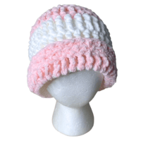 Image 2 of Colorblock Fold-over Beanie