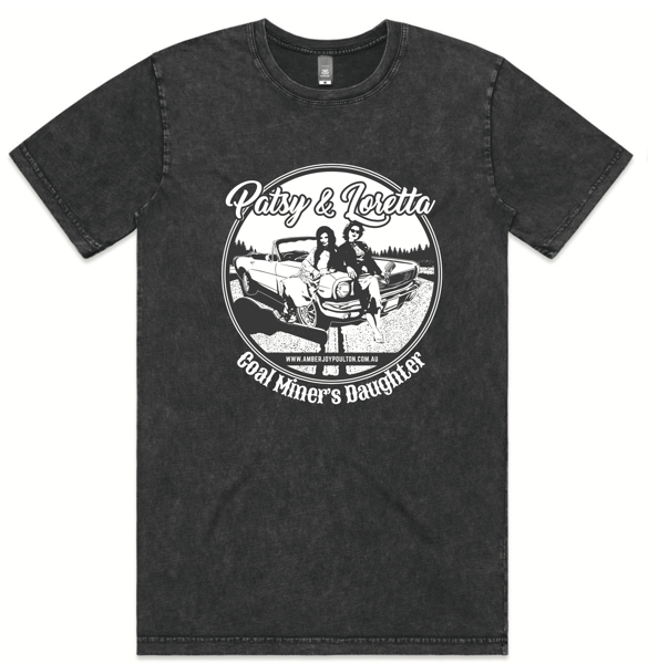 Image of COAL MINER'S DAUGHTER TSHIRT - PATSY  & LORETTA