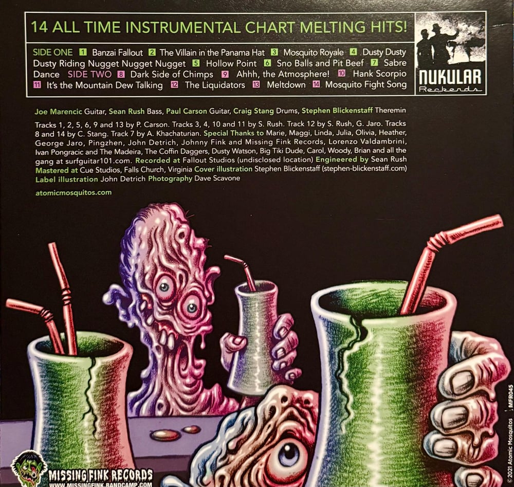 Atomic Mosquitos – Meltdown (LP)