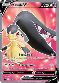 Mawile V (Full Art) - SWSH12: Silver Tempest - 178/195 / Ultra Rare - Near Mint