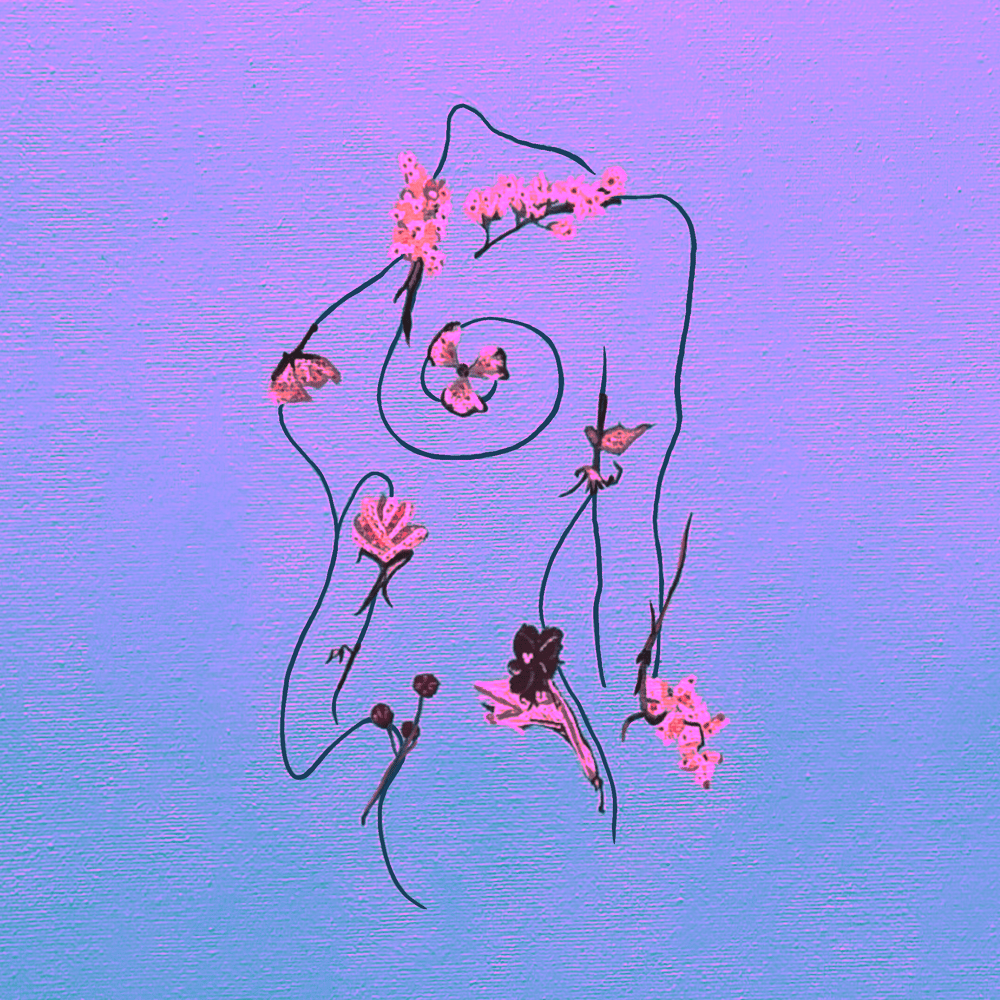Image of Floral  Silhouette 