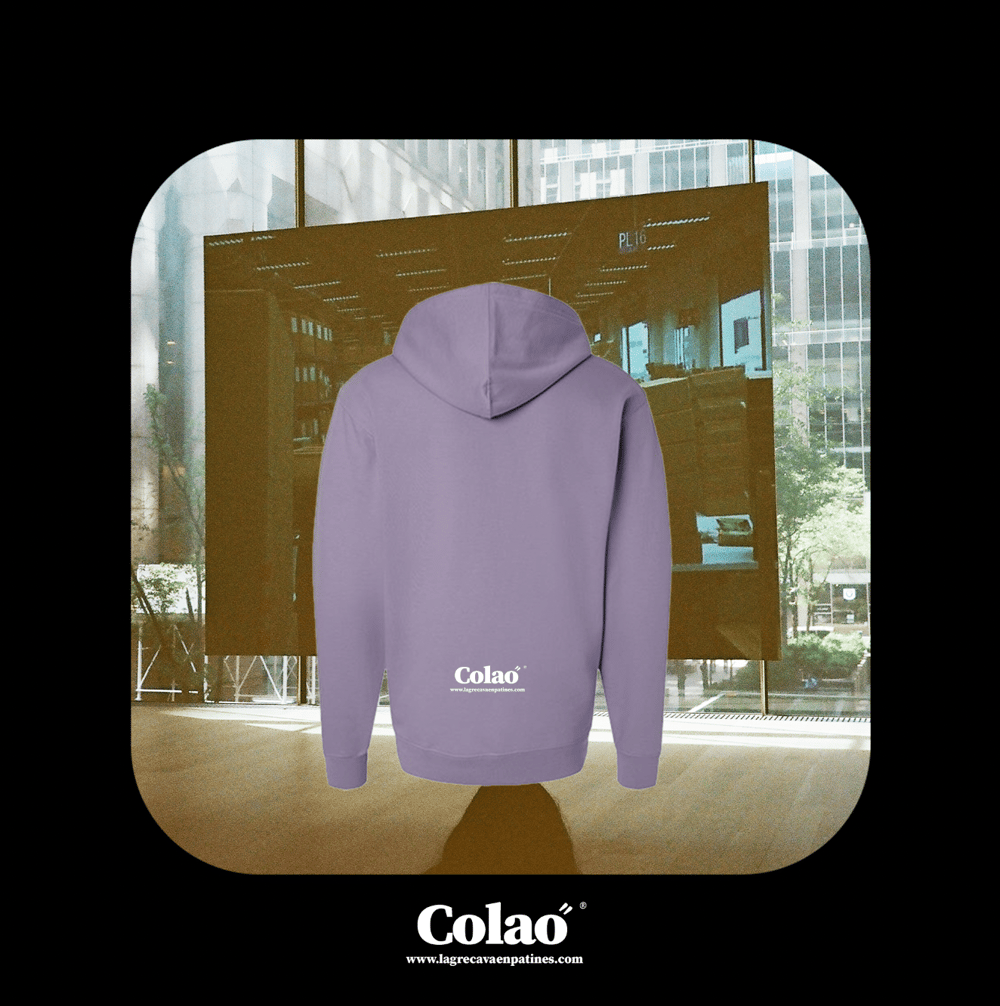 Image of Colao" PLUM Heavyweight Hoodie 