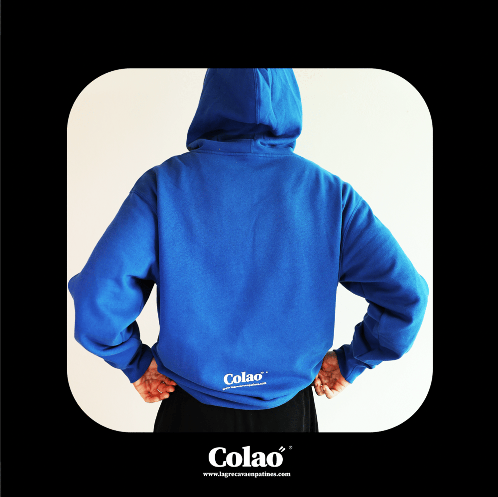 Image of Colao" ROYAL BLUE  Heavyweight Hoodie 
