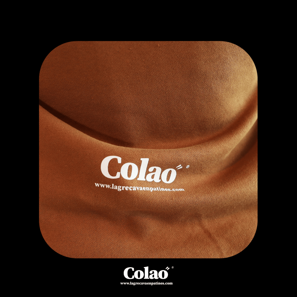 Image of Colao" DRIP CARAMEL Heavyweight Hoodie 