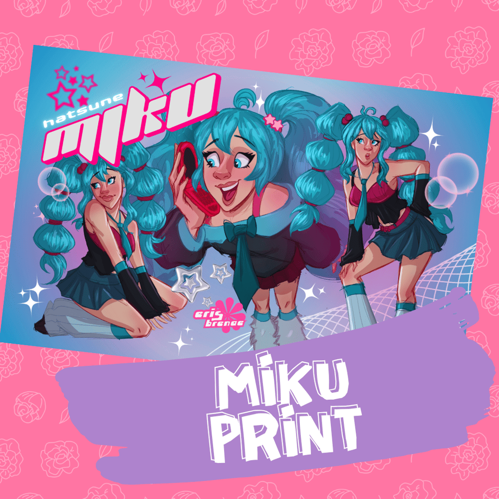 Image of Miku Print