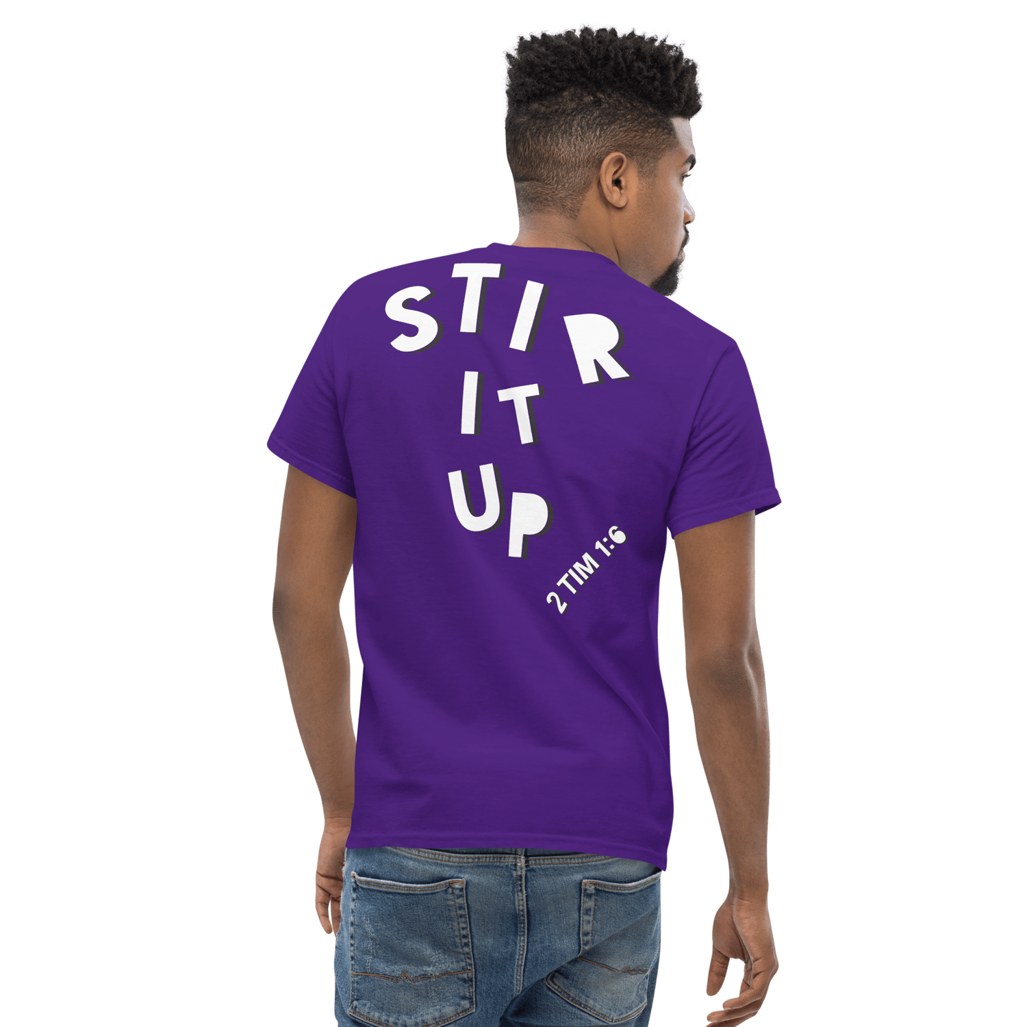 Image of Stir Up The Gift Tee - Purple