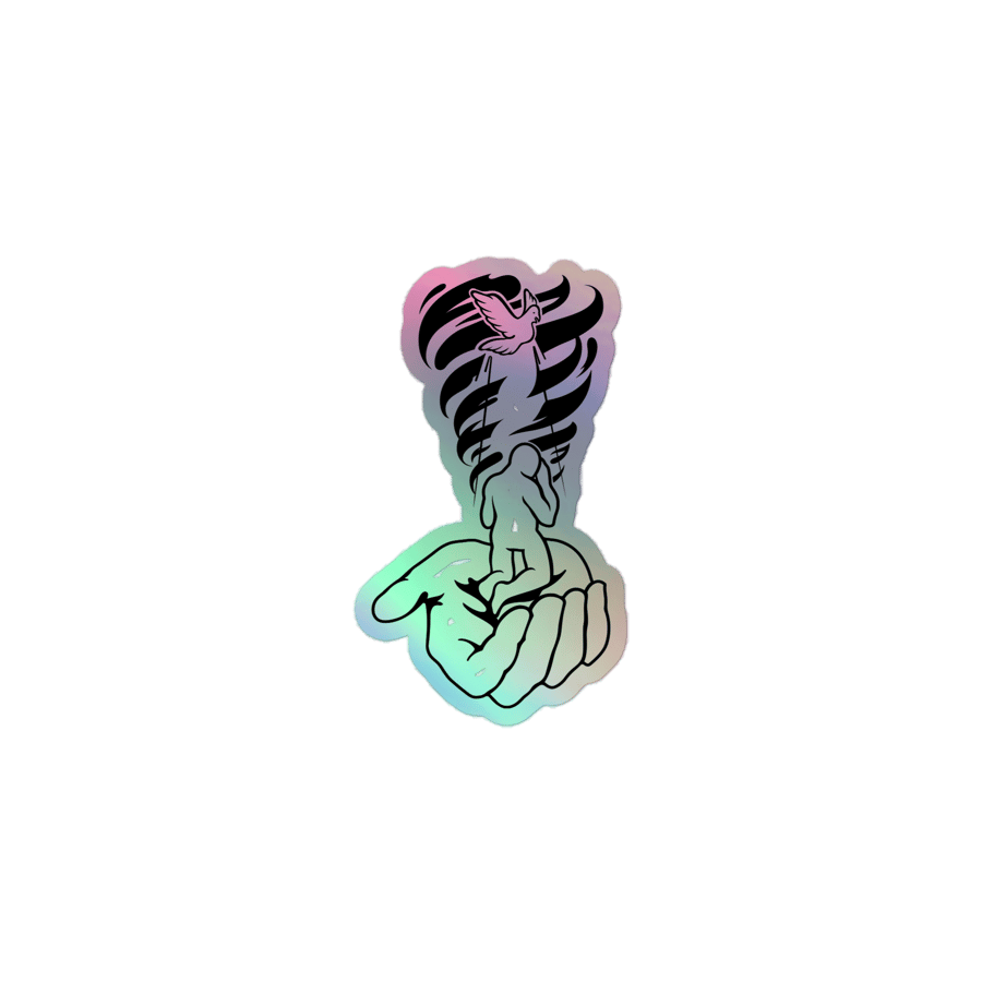 Image of Stir Up The Gift - Holographic Sticker I