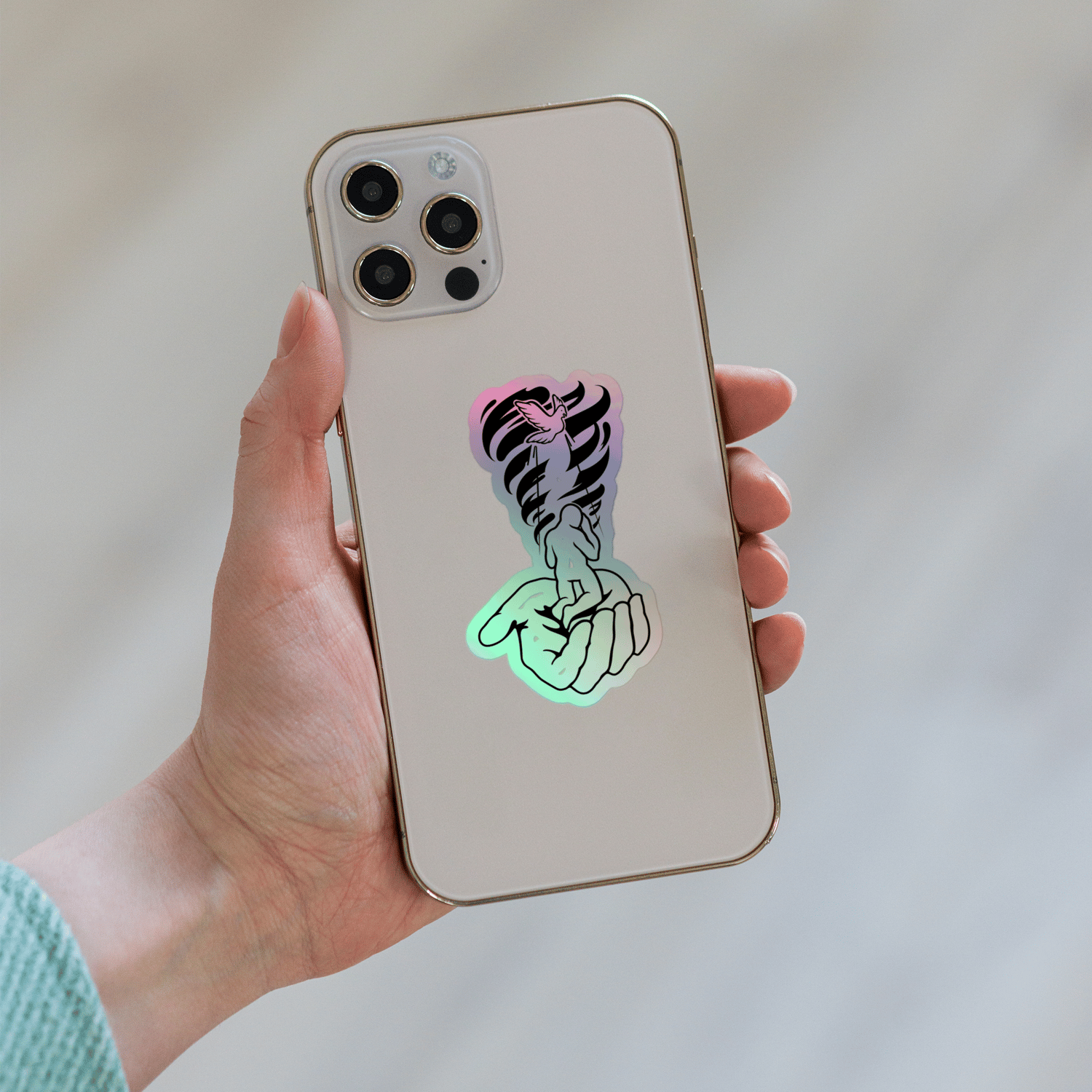 Image of Stir Up The Gift - Holographic Sticker I