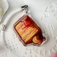 Image 1 of Birthday Cake - 1.5in Original Food Epoxy Phone Charm