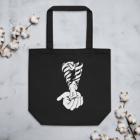 Image 4 of Stir Up The Gift – Organic Black Cotton Tote (Medium)
