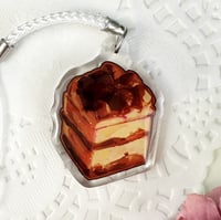Image 1 of Tiramisu - 1.5in Original Food Epoxy Phone Charm