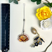 Image 4 of Egg Toast - 1.5in Original Food Epoxy Phone Charm