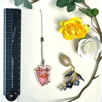 Image 5 of Crepe - 1.5in Original Food Epoxy Phone Charm