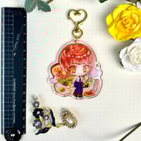 Image 4 of Makima - Chainsaw Man 7cm Glitter Epoxy Charm