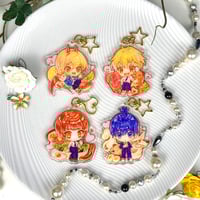 Image 5 of Makima - Chainsaw Man 7cm Glitter Epoxy Charm