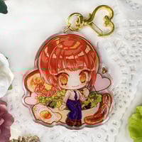 Image 1 of Makima - Chainsaw Man 7cm Glitter Epoxy Charm