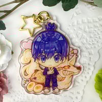 Image 1 of Aki - Chainsaw Man 7cm Glitter Epoxy Charm