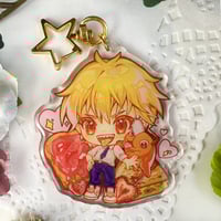 Image 1 of Denji - Chainsaw Man 7cm Glitter Epoxy Charm