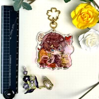 Image 4 of Dan Heng - Honkai Star Rail 7cm Glitter Epoxy Charm
