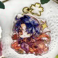 Image 1 of Blade - Honkai Star Rail 7cm Glitter Epoxy Charm