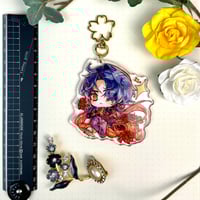 Image 4 of Blade - Honkai Star Rail 7cm Glitter Epoxy Charm