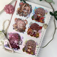 Image 4 of Honkai Star Rail Holographic Stickers