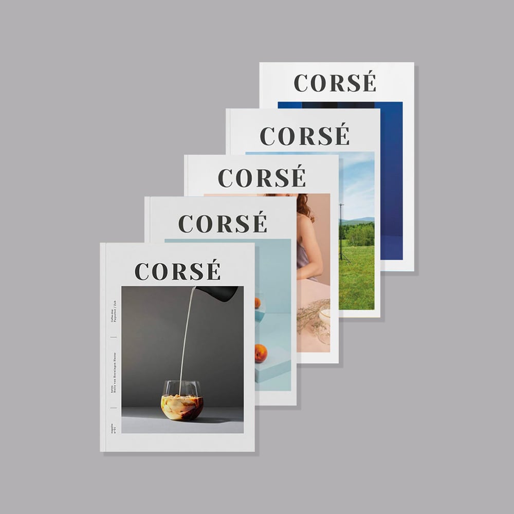 Image of CORSÉ COFFEE MAGAZINE FULL COLLECTION - RARE