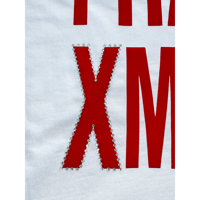 Image 2 of T-shirt "I hate Xmas!" Red