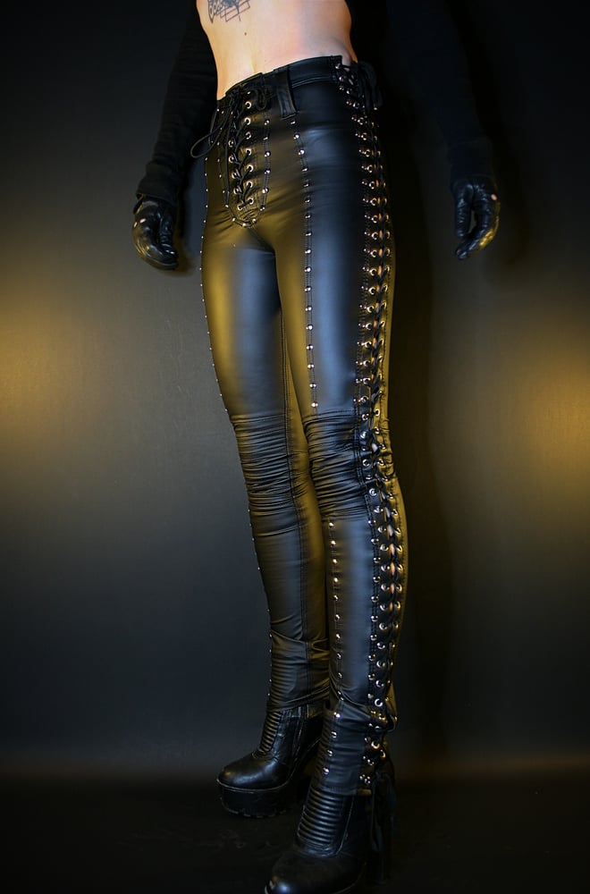 Image of LEATHERGIRL PANTS