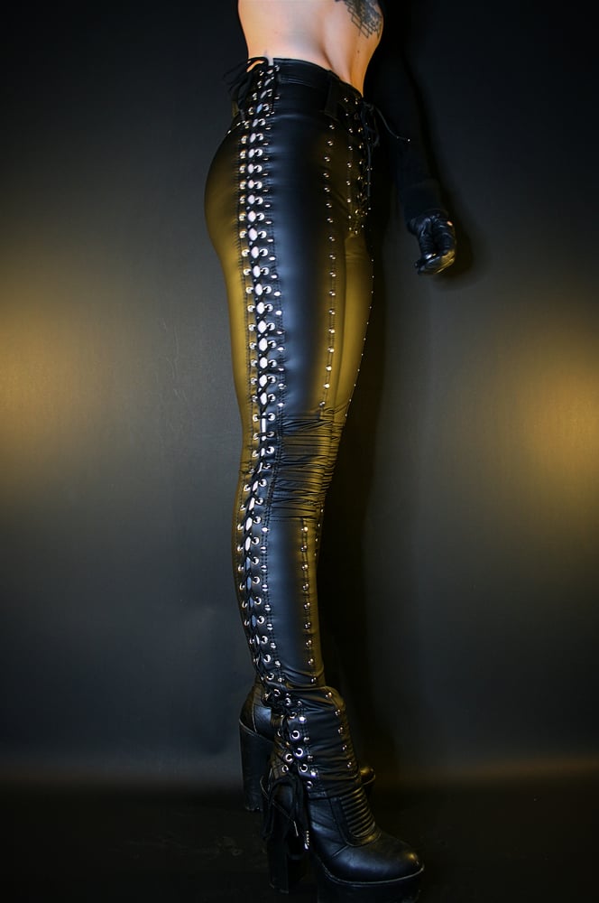 Image of LEATHERGIRL PANTS