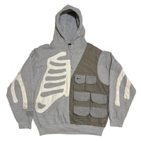 Image 1 of (L) Nike Hoodie Vest Skeleton series "Lavr" 595