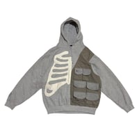 Image 2 of (L) Nike Hoodie Vest Skeleton series "Lavr" 595