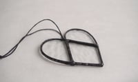 Image 2 of Stained glass pendant Heart