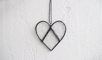 Image 1 of Stained glass pendant Heart
