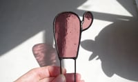 Image 3 of Tiffany Stained Glass Cactus.