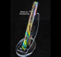 Image 10 of Mystic Mayhem, custom bespoke pen blanks, high pressure cured with Alumilite Resin. Maker ready!