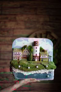 Image 1 of Key holder "Town"