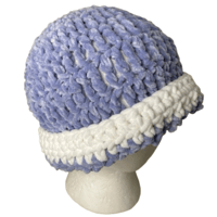 Image 3 of Solid Stripe Fold-over Beanie