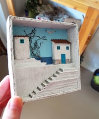 Image 3 of Greek street white miniature
